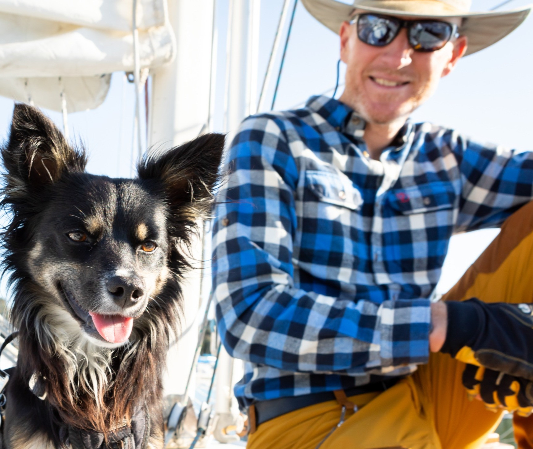Brian teaching on San Francisco Bay